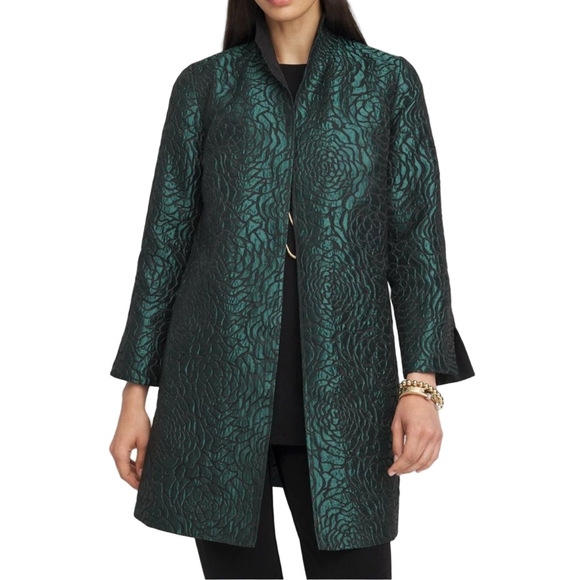 12. NWT WOMENS CHICO’S TRAVELERS 3/XL DETAIL JACKET - Picture 2 of 8